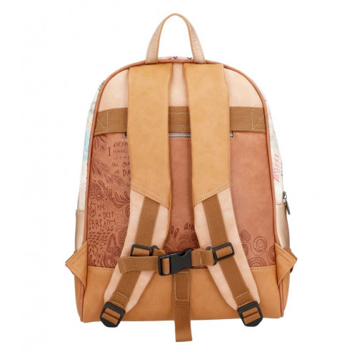 ANEKKE Mediterranean City Rucksack | 29 Cm | Leichter Daypack Für Frauen | Reiserucksack Mit Vielen Fächern & Nachhaltigem Design